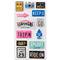 12 Pack: Travel Signs Stickers by Recollections™